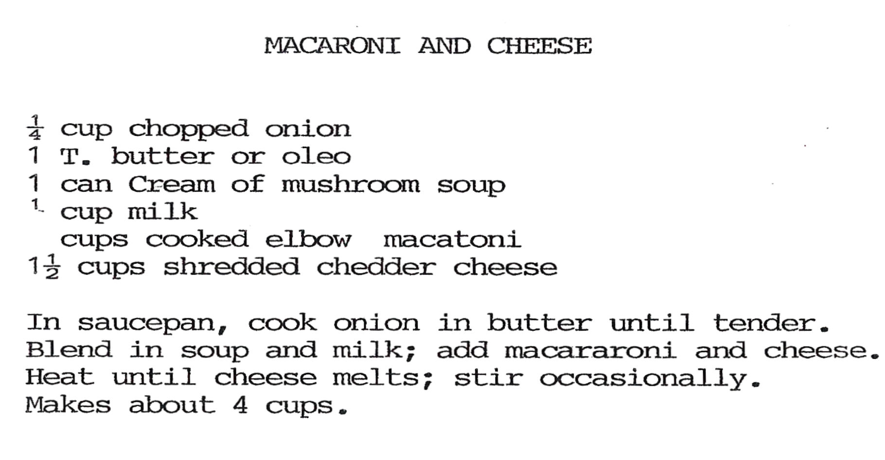 Macaroni and Cheese Image